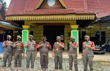 Perbub Covid-19 Pelalawan Disosialisasikan, Denda Ini Bisa Diterima Pelaku Usaha (foto/ardi)