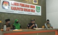 Tiga Paslon Kepala Daerah Dinyatakan Memenuhi Syarat Sah Maju Pilkada Rohul 2020 (foto/amsur)