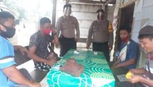 Polsek Langgam patroli C3 dan Sosialisasi Antisipasi Penyebaran Covid-19