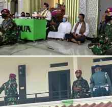 Viral Personel TNI Pasang Badan Jaga UAS Saat Ceramah di Lampung, Netizen Bilang Begini (foto/int)