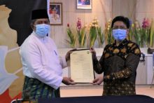 Wujudkan Smart City, Kabupaten Siak Resmikan Portal Siak Bedelau (foto/lin)