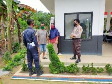 Personil Polsek Pangkalan Lesung Sosialisasikan AKB Kepada Karyawan PT.MUSIMMAS