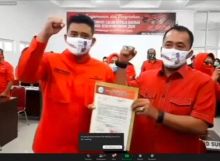 Pasangan Bobby Nasution dan Aulia Rachman