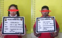 Pengedar Sabu di Rohul Malah Terjaring Tim Yustisi Penertiban Pemakaian Masker (foto/amsur)