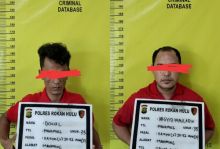 Polres Rohul Tangkap Pengedar Sabu, Narkoba Didapat Dari Seorang Napi Lapas Kelas IIB Pasir Pengaraian (foto/amsur)