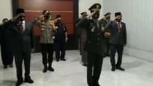 Dandim dan Unsur Forkopimda Inhil Ikuti Vidcon Dalam Rangka HUT TNI (foto/rgo)