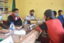 3 Hari Razia Masker, 174 Warga Pelalawan Terjaring (foto/ardi)