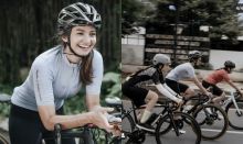 Enzy Historia Rajin Bersepeda, Netizen Terkesima Dengan Cantik Naturalnya (foto/int)