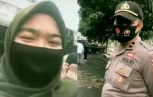Bukannya Jumpa Jodoh, Wanita Ini Malah Ketemu Bapaknya yang Seorang Polisi Saat Tolak Omnibus Law UU Cipta Kerja (foto/int)