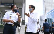 Gubernur DKI Jakarta Anies Baswedan dan Presiden Jokowi.  Foto: int