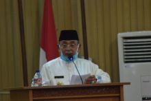 Ini yang Disampaikan Bupati Harris Dalam Pidato Terakhirnya Sebagai Bupati di HUT Kabupaten Pelalawan (foto/ardi)