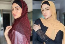 Masuk Islam, Sana Khan Makin Cantik Berhijab dan Tetap Modis (foto/int)