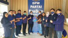 SAH, Abu Bakar Terima SK dari DPP Jadi Ketua DPD NASDEM Kota Pekanbaru