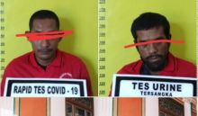 Polres Rohul Sita 1,2 Kg Ganja Kering Dari Dua Pengedar Antar Provinsi (foto/amsur)