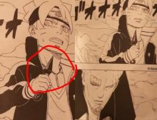 Chapter 51 Bocor Lagi, Akan Jadi Tumbal Isshiki, Terkuak Boruto Mau Bunuh Diri Pakai Kunai (foto/int)