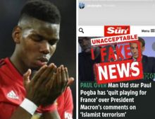 Disebut Keluar Timnas Gara-gara Presiden Prancis Menghina Islam, Paul Pogba: Hoax (foto/int)