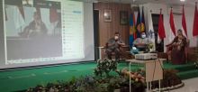 Suasana Webinar Perhumas Pekanbaru