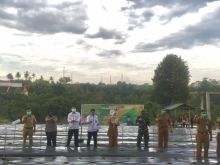 On Farm Penanaman Cabai PT Sarana Pangan Madani di Tenayan Raya (foto/int)