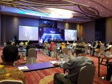 Suasana pembukaan Munsi IiI Senin Malam