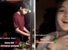 Viral Cewek Cantik Sengaja Beli Bakso Karena Penjualnya Ganteng, Netizen Sebut Mirip Raffi Ahmad Muda (foto/int)