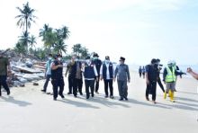 Gubri saat dipantau teluk Rhu Rupat Utara