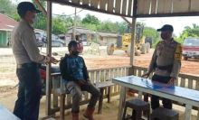 Ciptakan Lingkungan yang Sehat Terhindar dari Paparan Covid 19, Polsubsektor Pelalawan Rutinkan Operasi Yustisi