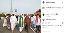Ustaz Zulkifli Muhammad Ali saat menjemput Imam Besar FPI Habib Rizieq Shihab