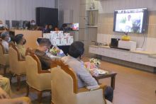 Pemkab Siak Serahkan 1811 Sertifikat Tanah Untuk rakyat dari program PTSL Tahun 2020 (foto/lin)