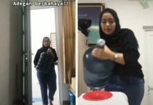 Viral Cewek Cantik Ini Sanggup Angkat Galon Air Sendiri, Netizen Malah Sebut Begini (foto/int)