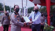  Hibah RAPP, Kapolda Riau Resmikan Gedung Polsubsektor Pelalawan