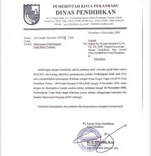 Surat Dinas Pendidikan
