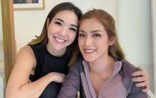 Foto bersama Gisel dan Jedar