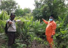 Titik Api Terpantau Diaplikasi Dasboard Lancang Kuning, Polsek Kuala Kampar Turun ke Lapangan