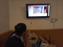 Pameran foto secara virtual yang digelar PFI Pekanbaru.  Foto: ist