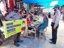 Polsek Bunut Laksanakan Patroli Antisipasi Kriminalitas Serta Himbauan Protokol Kesehatan