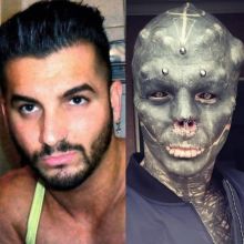 Inilah Modifikasi Tubuh Terekstrim, Pria Asal Perancis Ini Nekat Membelah Lidah dan Menghilangkan Hidung