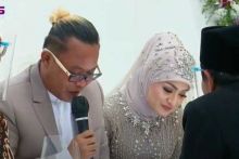 Sule dan Nathalie Holscher saat akad nikah.  Foto: int
