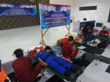 Baksos Donor darah HUT Polairud ke 70