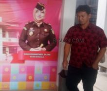 Hendri alias Along pelaksana teknis lapangan proyek Duri Islamic Center