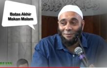 Jam Berapa Batas Makan Malam yang Terbaik? Ini Jawaban Dokter Zaidul Akbar (foto/int)