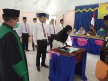 Sebelum Pelaksanaan Pungut Hitung Pilkada, Bawaslu Rohul Laksanakan Bimtek Bagi PKD (foto/amsur)