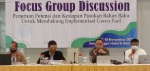 Chief Executive Officer PTPN V Jatmiko K Santosa saat menjadi pembicara dalam forum group discussion (FGD) yang diselenggarakan Direktorat Jenderal Energi Baru, Terbarukan, dan Konservasi Energi Kementerian Energi dan Sumber Daya Mineral di Bogor, Jawa Barat, Rabu. PTPN V sebagai agen pembangunan me