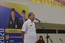 Asisten lll Jamaluddin Buka Pameran Kesempatan Kerja Job Fair (foto/int)