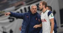 Jose Mourinho dan Harry Kane 