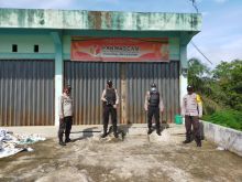 Jelang Pilkada Serentak Kabupaten Pelalawan, Polsek Pangkalan Lesung Gelar Patroli ke Kantor PPK Dan Panwaslu