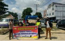 Polsek Pangkalan Kuras tak bosan lakukan saber, demi berantas pungutan liar di wilayah binaanya 