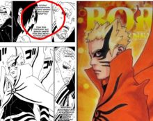 Boruto Chapter 52, Pembuktian Mode Baryon Naruto Lampaui Sharingan Sasuke Uchiha (foto/int)