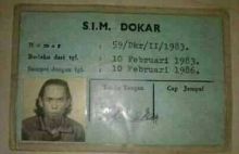 Potret Lawas SIM Khusus Delman, Netizen Sebut Begini (foto/int)