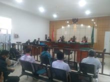 Suasana sidang Kasus Pelanggaran Pilkada