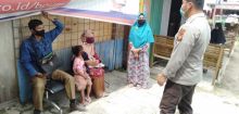 Ditengah Pandemi, Polsek Langgam Tak Pernah Bosan Lakukan Patroli dan Sosialisasi Covid-19